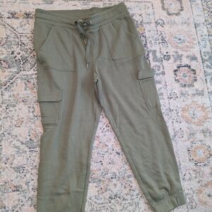 Calvin Klein Olive Cargo Joggers